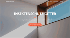 Desktop Screenshot of insektenschutz-huegle.de